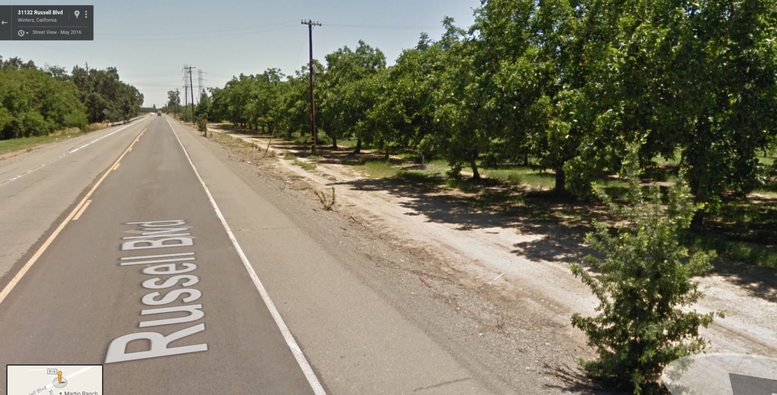 Russell Boulevard, Winters, California