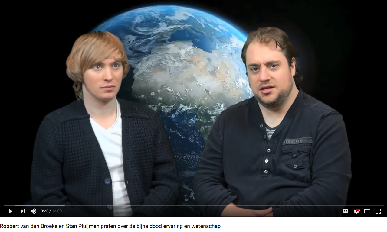 Screenshot YouTube: Stan (L) en Robbert van den Broeke (R)